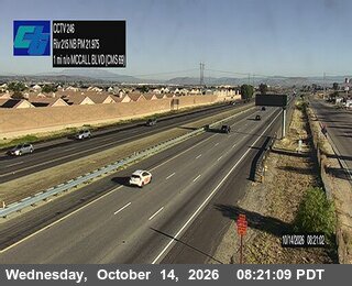 I-215 at 1 Mile North of McCall Boulevard