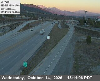 I-215 at 15-215 IC Devore