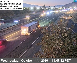 I-215 at Alessandro Onramp