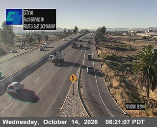 I-215 at Loop Onramp SR-74 East