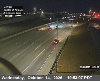 I-215 at N of Highland