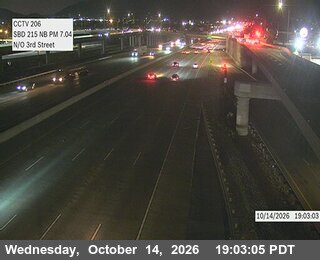 I-215 at N of Third Street