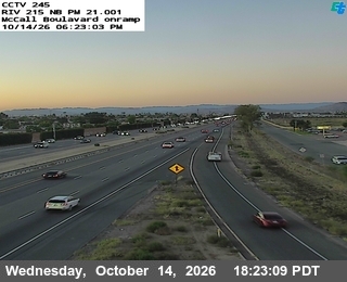 I-215 north of McCall Boulevard