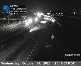 I-215 at Nueveo Road Onramp
