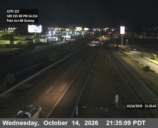 I-215 at Onramp Palm Ave NB