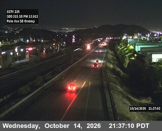 I-215 at Onramp Palm Ave SB