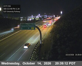 I-215 at S of University Pkwy