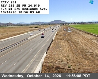 I-215 at Southbound San Jacinto