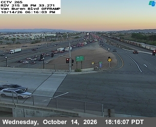 I-215 at Van Buren Boulevard Offramp