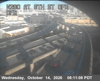 I-280 at 6th Street Offramp