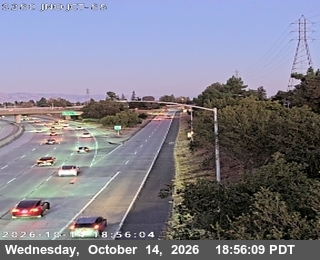 I-280 at Just north of junction-85