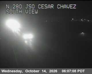 I-280 at Just South of Cesar Chavez