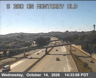 I-280 at On Monterey Bl