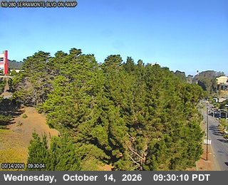 I-280 at Serramonte Blvd Northbound Onramp