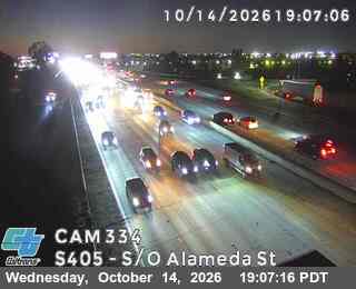 I-405 east of Alameda St