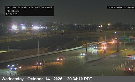 I-405 north of Edwards