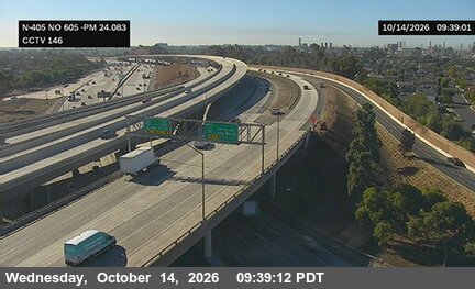 I-405 north of I-605