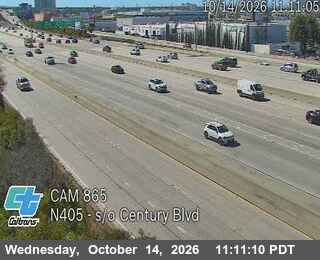 I-405 south of Century Blvd