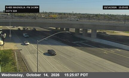 I-405 south of Magnolia
