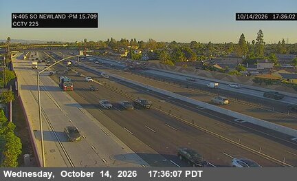 I-405 south of Newland Street