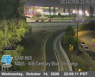 I-405 at WB Century Blvd On-Ramp