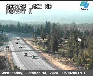 I-5 at Abrams Lake NB