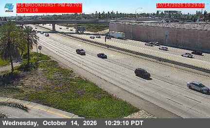 I-5 at Brookhurst Street