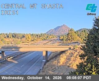 I-5 at Central Mt Shasta