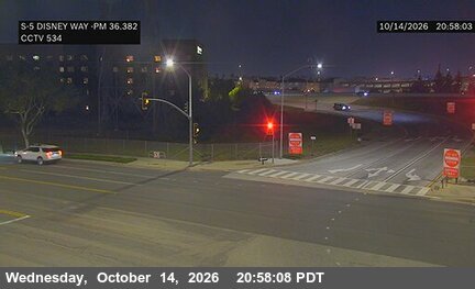 I-5 at Disney Way