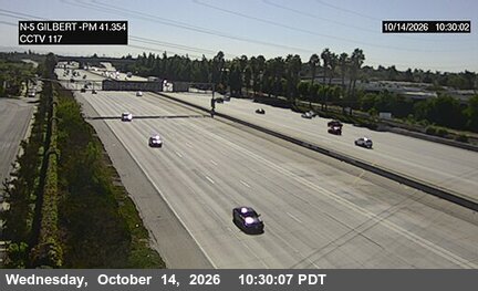 I-5 at Gilbert Street