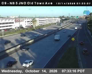 I-5 at Just North of Old Town