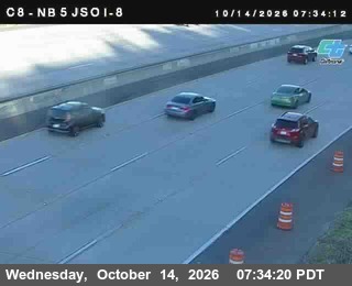 I-5 at Just South of I-8