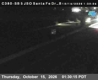 I-5 at Just South of Santa Fe Drive Bottom