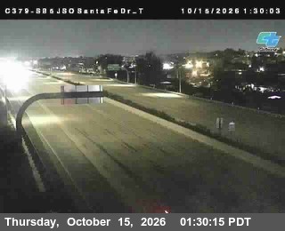 I-5 at Just South of Santa Fe Drive Top