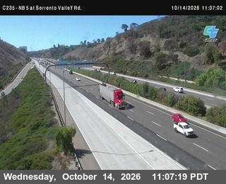 I-5 at Just South of Sorrento Valley Road 1