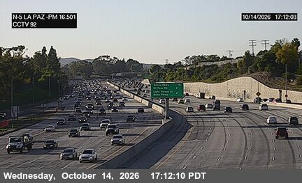 I-5 at La Paz Road