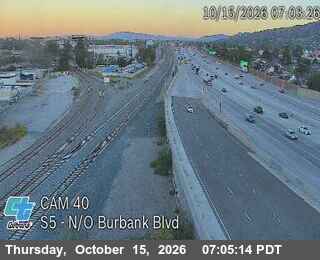 I-5 north of Burbank Blvd