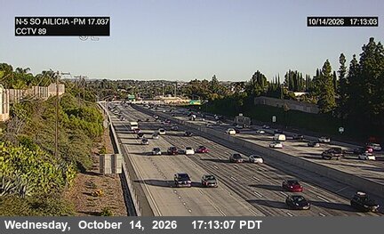 I-5 north of La Paz Road (South of Alicia)