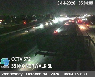 I-5 north of Norwalk Blvd