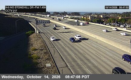 I-5 north of Stonehill Dr
