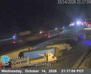 I-5 north of Templin Hwy