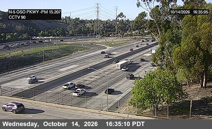 I-5 at Oso Parkway Overcross