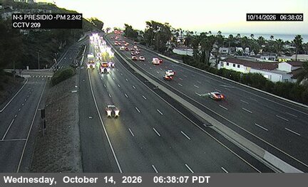 I-5 at Presidio Drive On