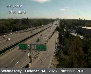 I-5 at Q St off-ramp NB 2