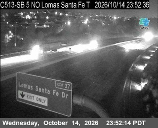 I-5 at SB North of Lomas Santa Fe T