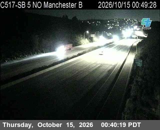 I-5 at SB North of Manchester B