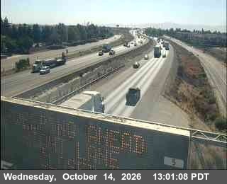 I-5 south of Louise Ave