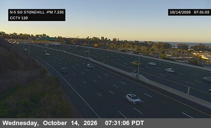 I-5 south of Stonehill