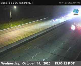 I-5 south of Tamarack T
