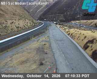 I-5 at Truck Escape Ramp(Median)